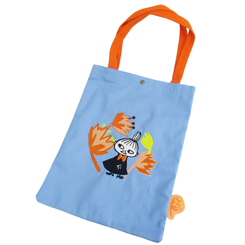 MOOMIN 刺繍カラートート/お花ミイ